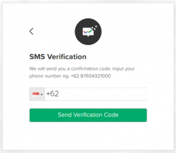 sms verifikasi stockbit